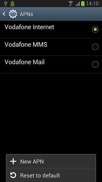 Press New APN.