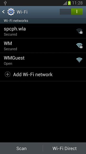 When the indicator turns green, Wi-Fi is turned on.