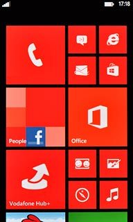 The signal strength icon shows the strength of the network signal at your location. The more lines, the stronger the signal.