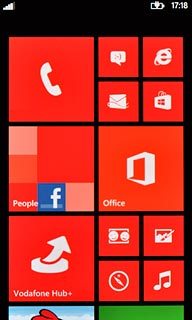 The battery charging icon shows that the battery is charging.Further information: Charge the battery
