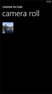 To use a saved picture:Go to the required folder.Press the required picture.