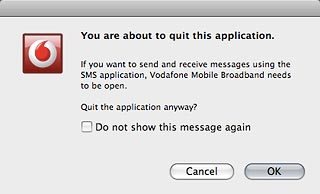 If required, click OK to confirm.Remove your USB modem from your computer.