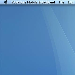 Double-click Vodafone Mobile Broadband.