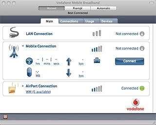 Highlight one of the following options:Manual