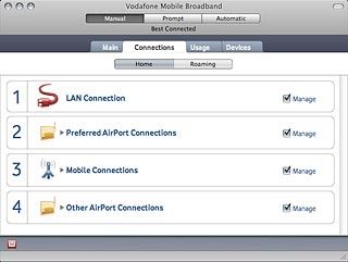 Click Mobile Connections.