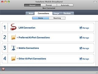Click Mobile Connections.