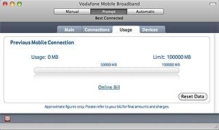 To reset statistics:Click Reset Data.