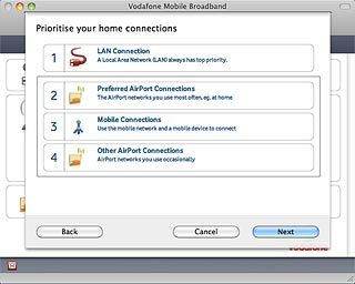 Click and drag the required data connection up or down to the required position on the list.Repeat this step until all connections are prioritised.