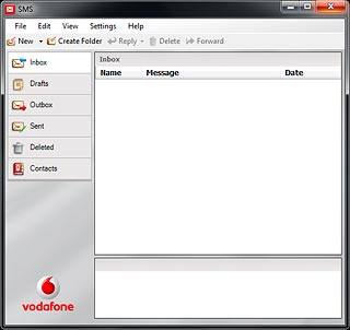 Click X to close the text message application.