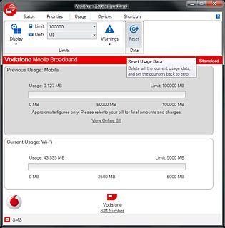 To reset statistics:Click Reset.