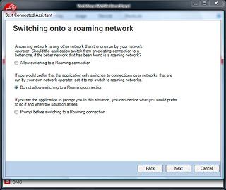 Do not allow switching to a Roaming connection