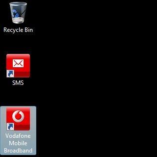 If required, confirm the action.Double-click Vodafone Mobile Broadband.