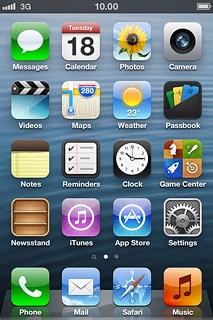 Press Settings.