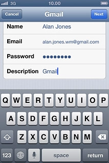 Press Description and key in the required name.