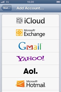 Press the required provider.