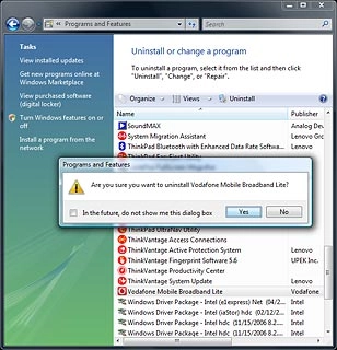 Click Yes.If required, confirm the action.