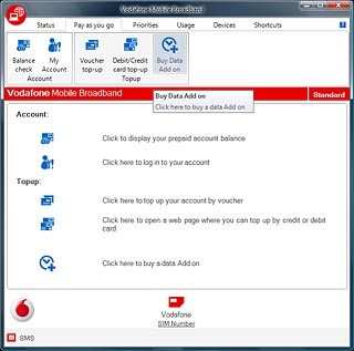 Click Buy Data Add on.