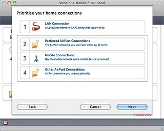 Click and drag the required data connection up or down to the required position on the list.Repeat this step until all connections are prioritised.