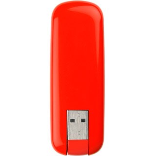 Place the back cover on your USB modem (bottom first) and press it into place.