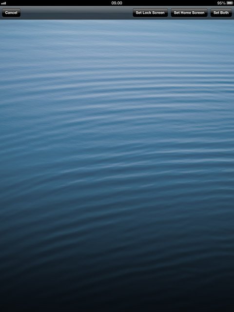 Press Set Lock Screen, Set Home Screen or Set Both.