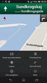 Press Exit navigation.