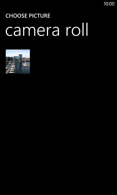 Press the required picture.