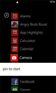 Press pin to start.