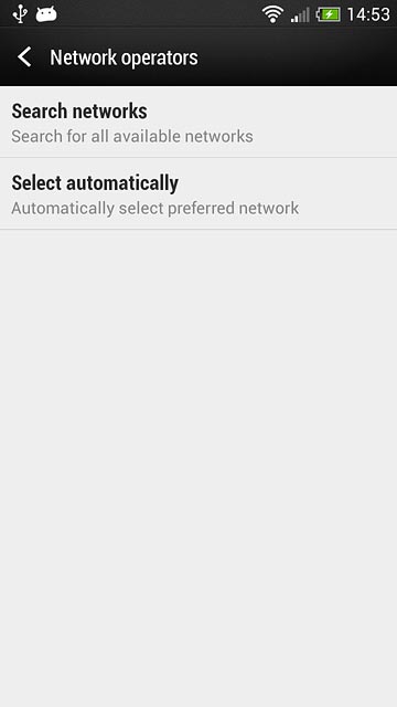 Press Select automatically.