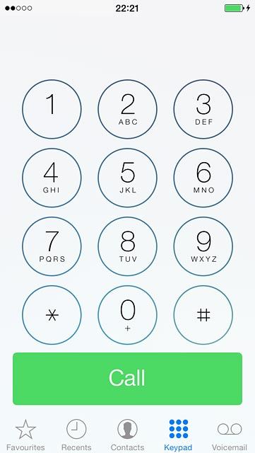 Press Keypad.