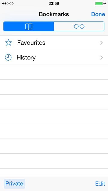 Press Favourites.
