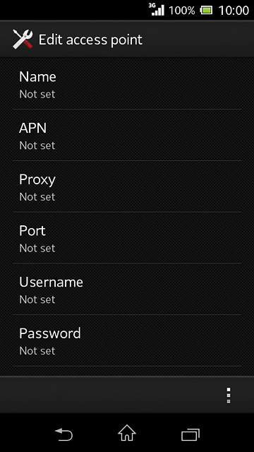 Press APN.Key in live.vodafone.com