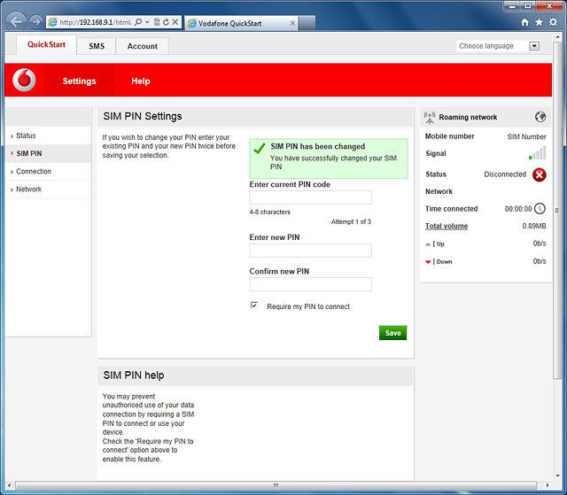 Click X to close the window.
