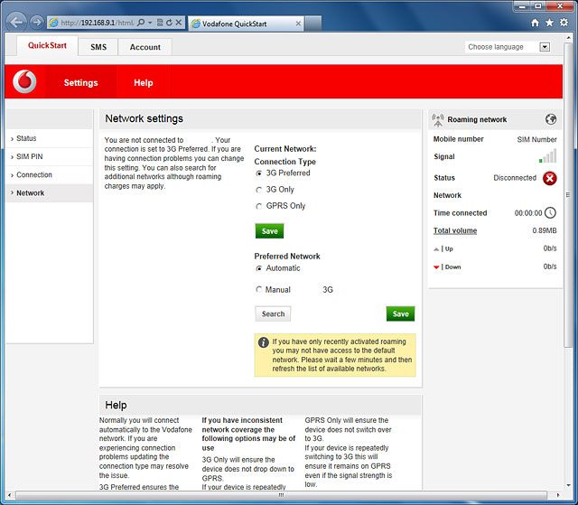 Highlight Automatic and click Save.