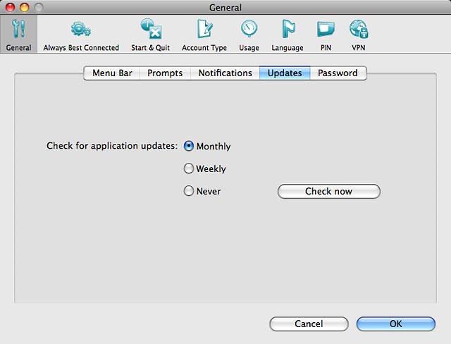 Highlight one of the following options:Monthly