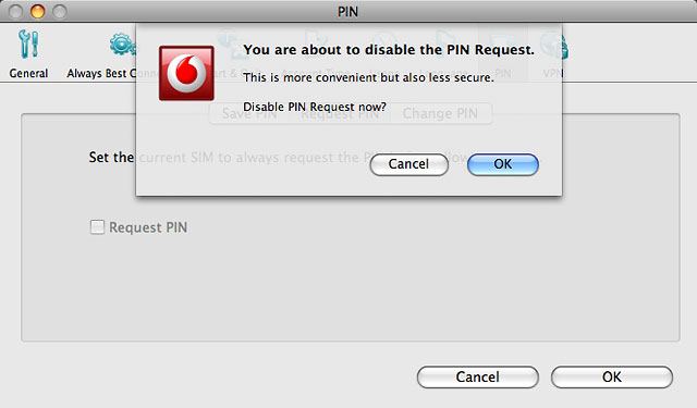 If you turn off the function:Click OK to confirm.