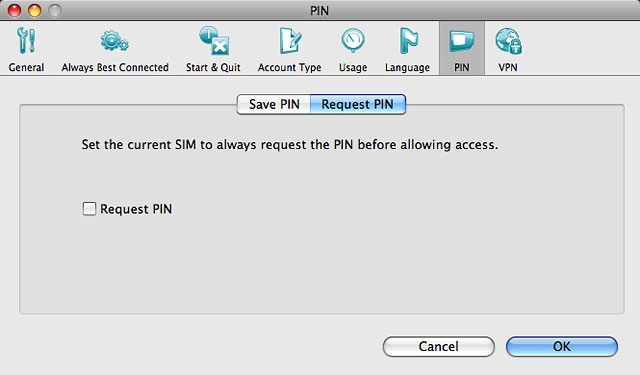 Click OK to close the window.