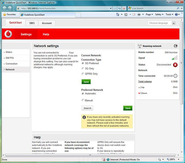 Highlight Automatic and click Save.