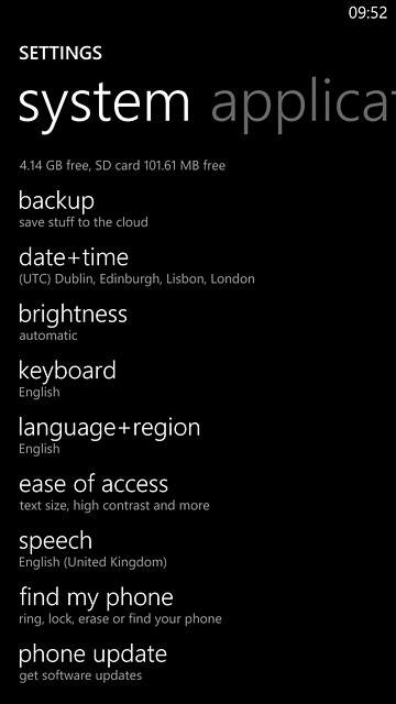Press phone update.