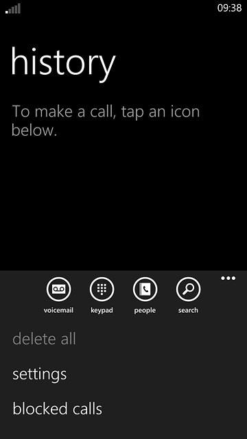 Press settings.