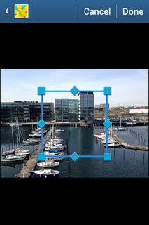 Drag the frame to the required position to select the required detail.