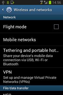 Press Tethering and portable hotspot.