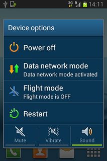To turn on silent mode:Press Mute.