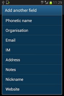 Press Email and key in the required email address.