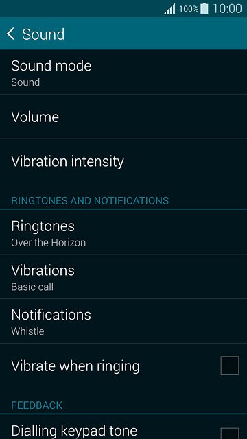 Press Ringtones.