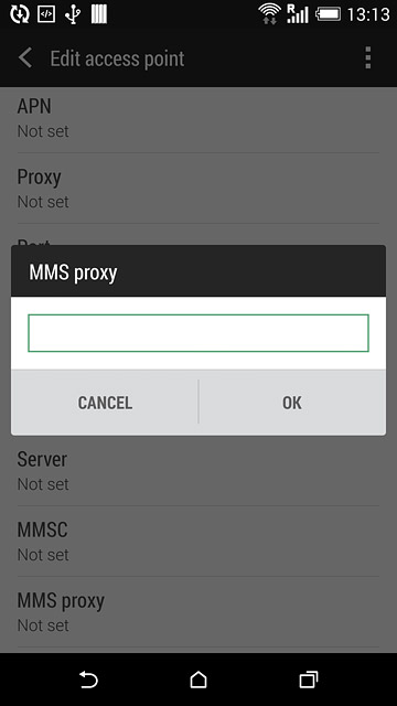 Key in 10.202.002.060 and press OK.