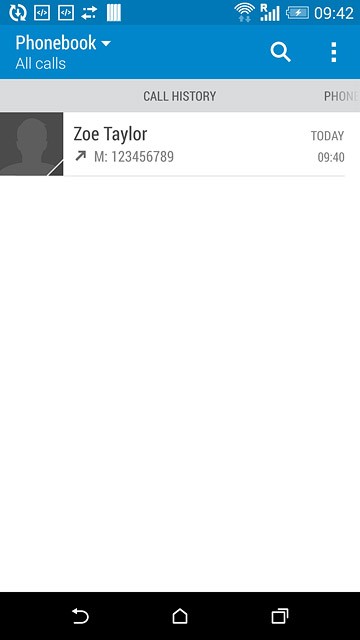 Press the required number.