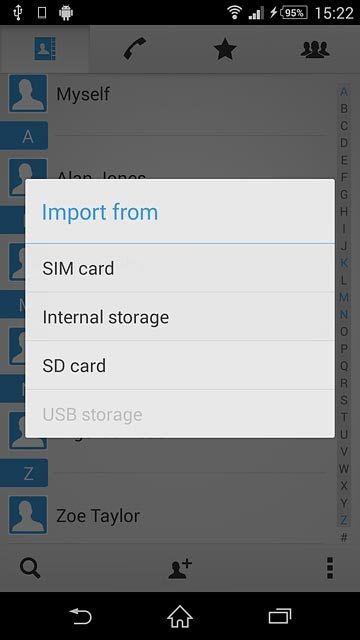 Press SIM card.