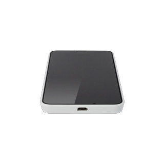 Connect the data cable to the socket and to your computer's USB port.