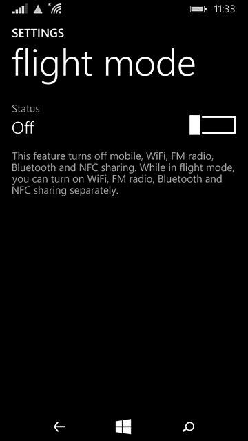 Press the home icon to return to the home screen.