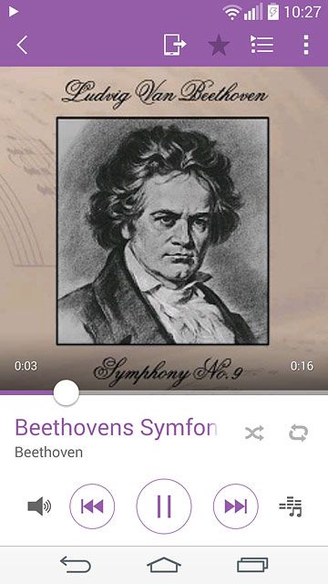 To go to the previous audio file:Press arrow left twice.